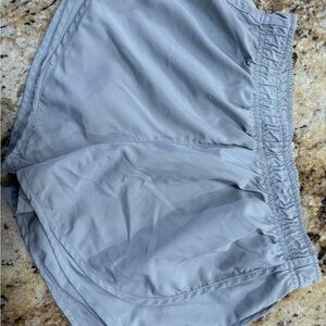 Nike Light Gray Athletic Shorts